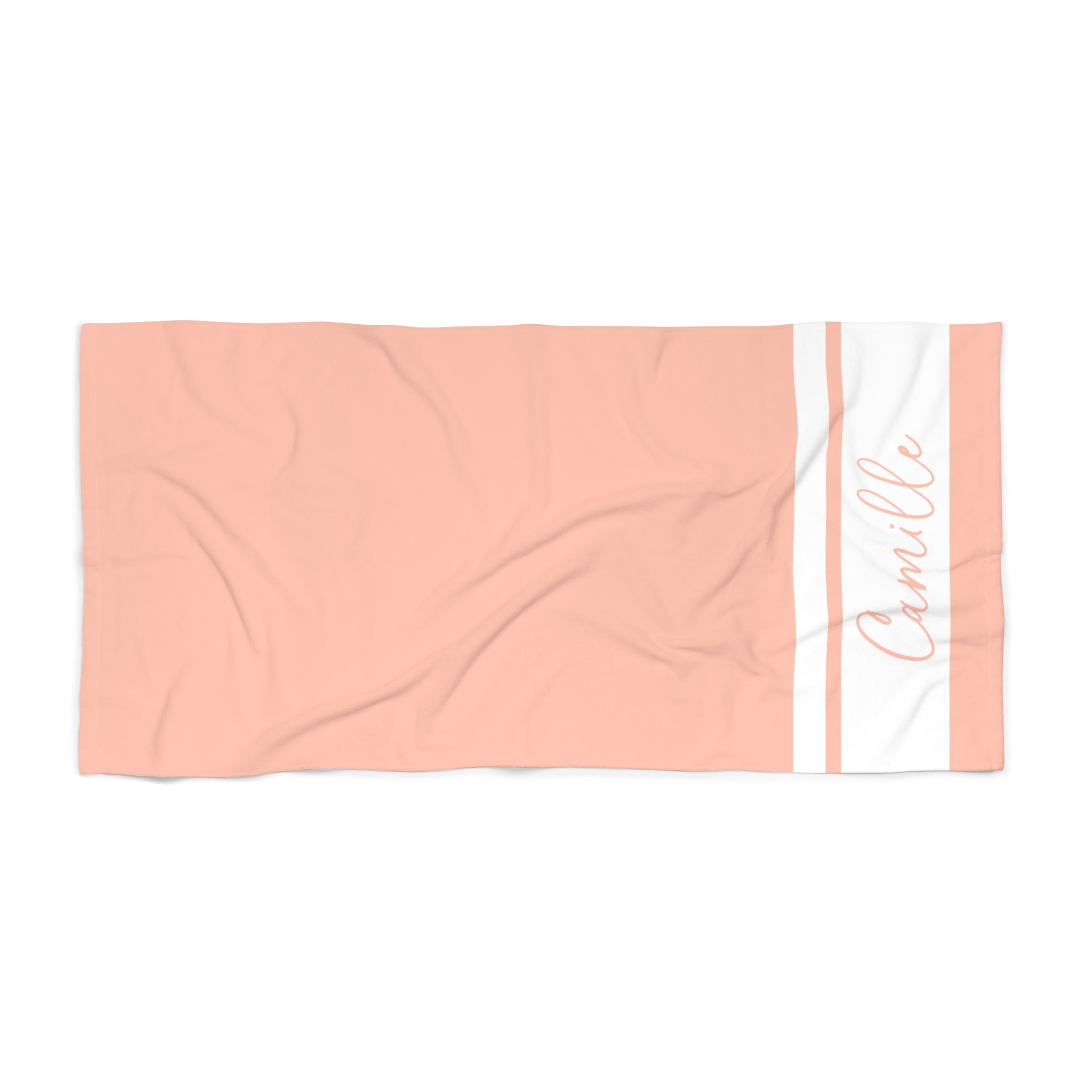 Custom Solid Beach Towel