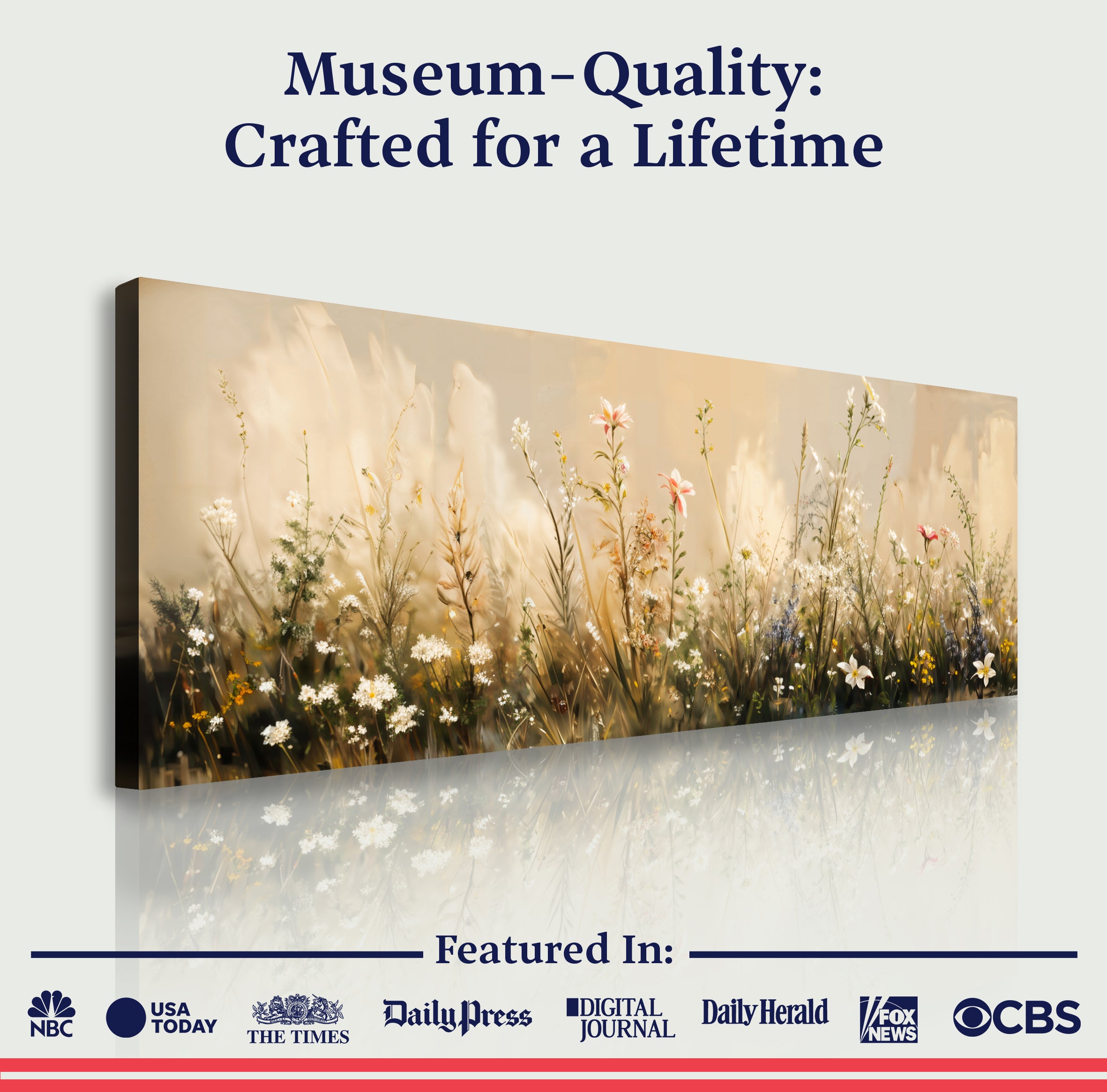 Flower Field Wall Art