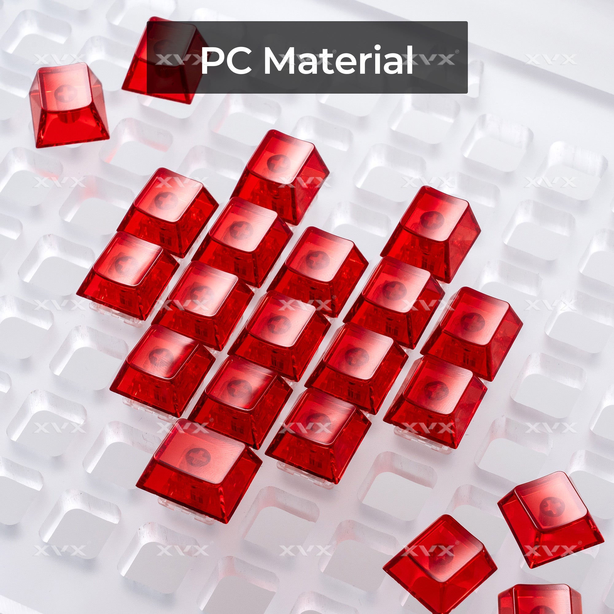 XVX Fizz Kit Cherry Profile Keycaps 21-Key