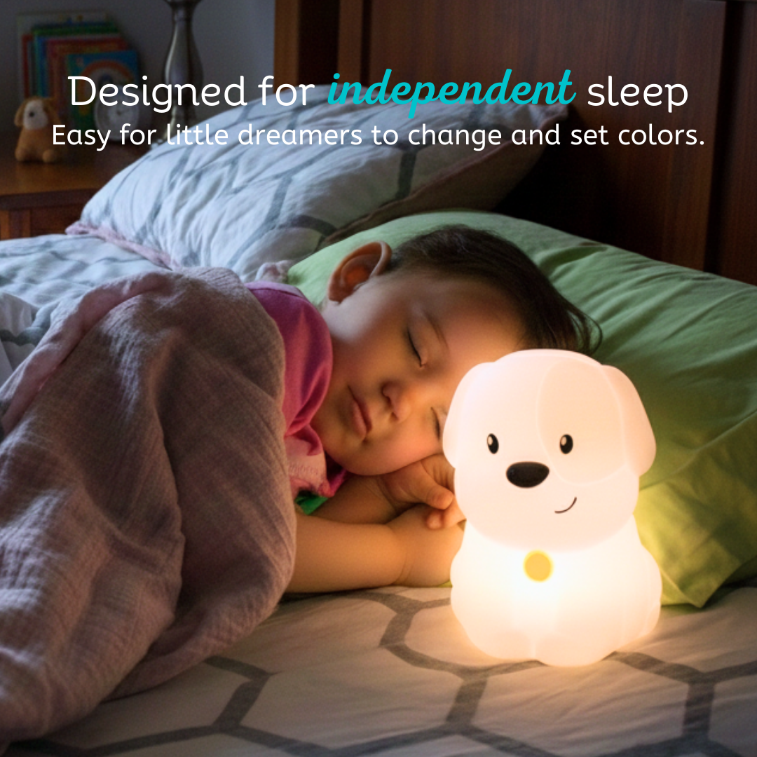 Dog Night Light for Kids - LED Puppy Lamp & Nursery Light | LumiPets®