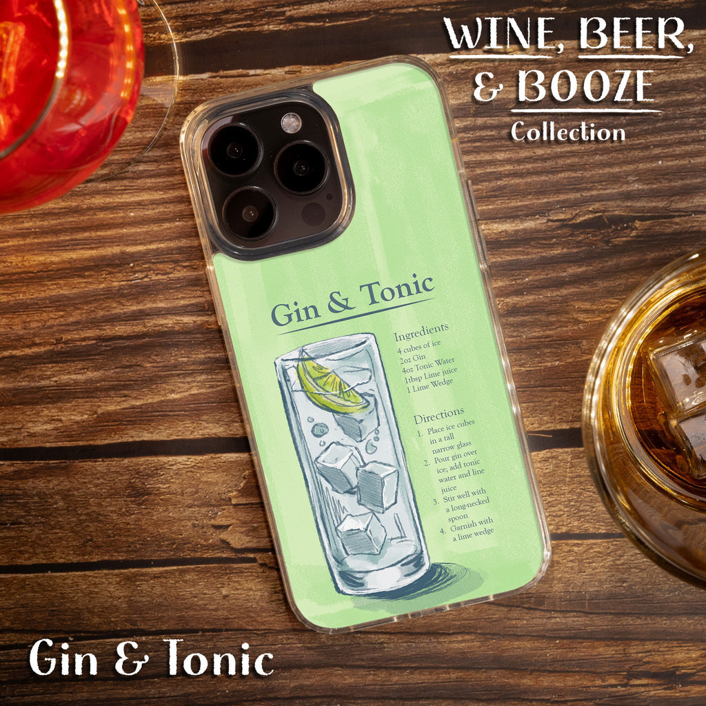 Wine, Beer, & Booze HD Apple iPhone 12 Series Mag-Safe Phone Case