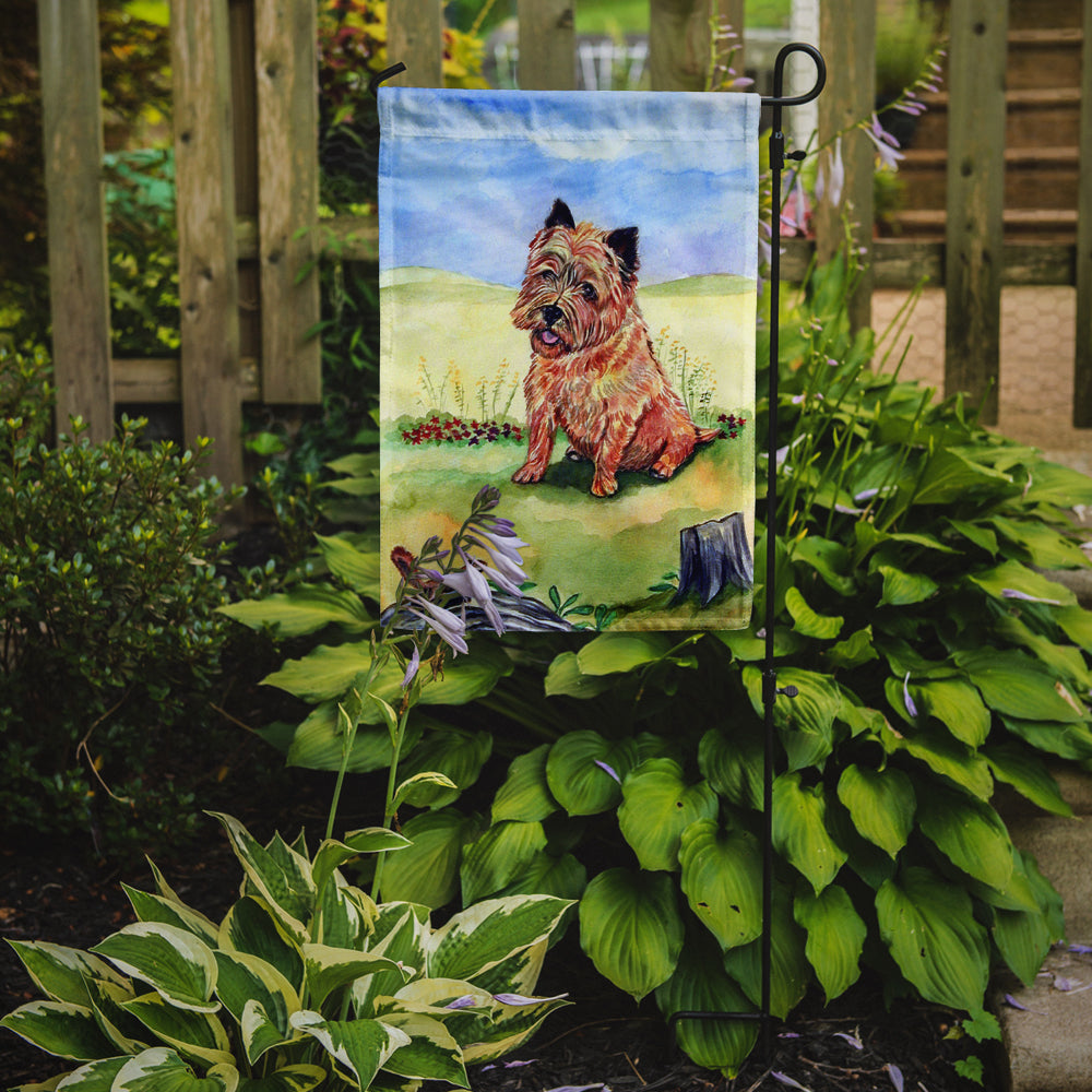 Cairn Terrier and the chipmunk Garden Flag – Decorative Outdoor Yard Flag