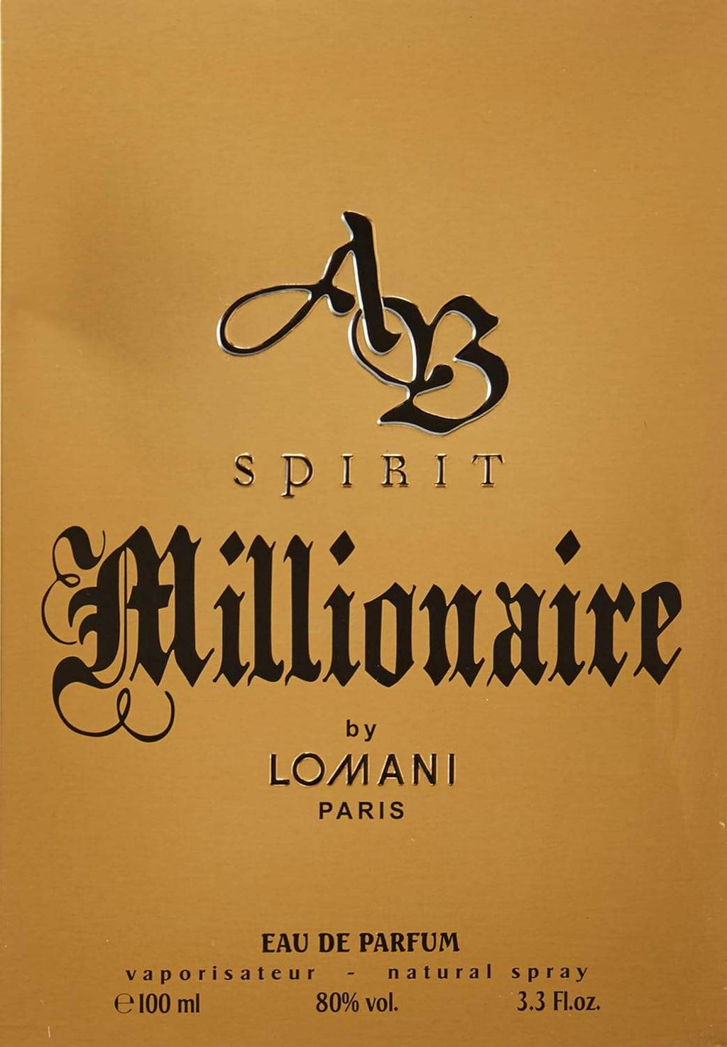 Lomani Spirit Millionaire Eau de Toilette for Men 100ml | Long-Lasting Fresh Scent