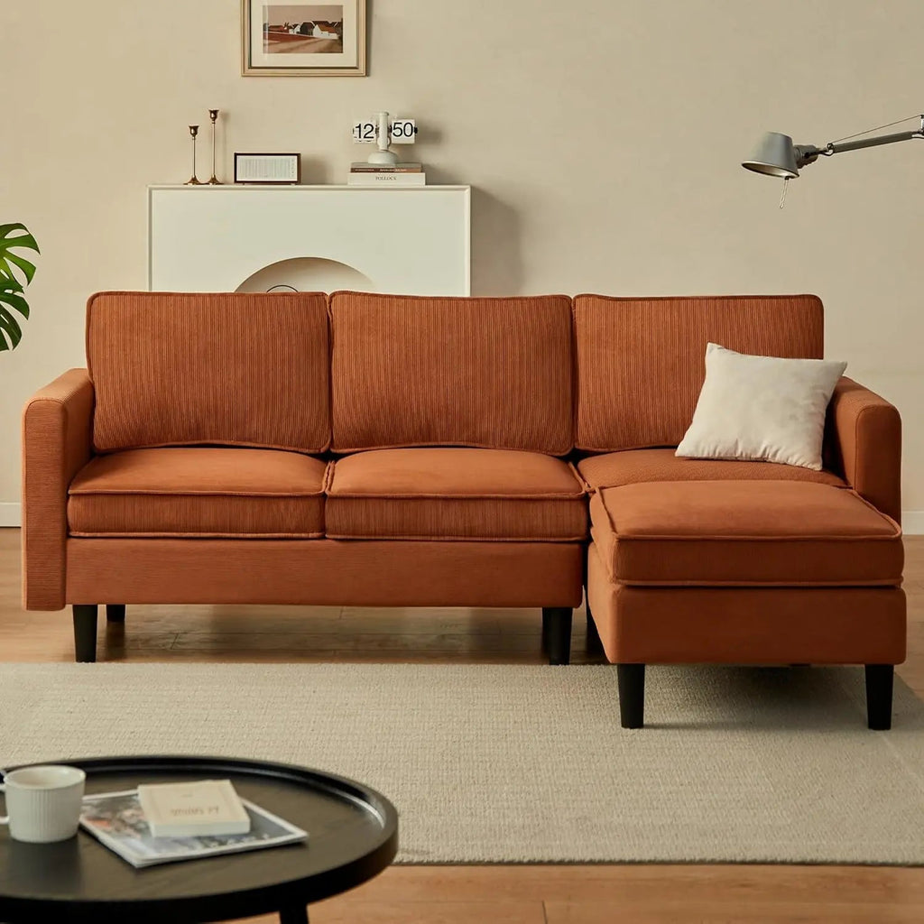 Gareth 3 Seater Corner Modular Sofa Couch