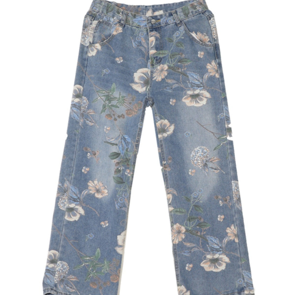 American Street Printed Jeans for Men