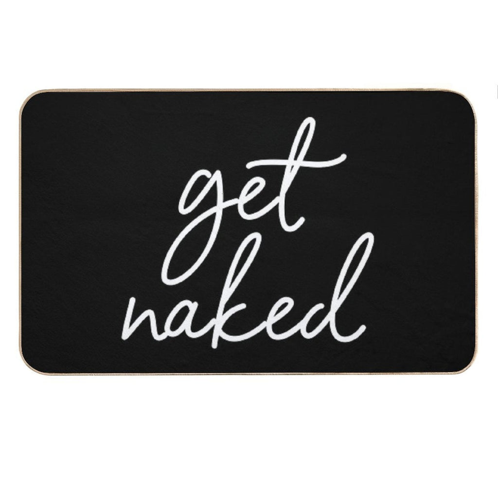 Get Naked - Bathroom Decor Bath Mat