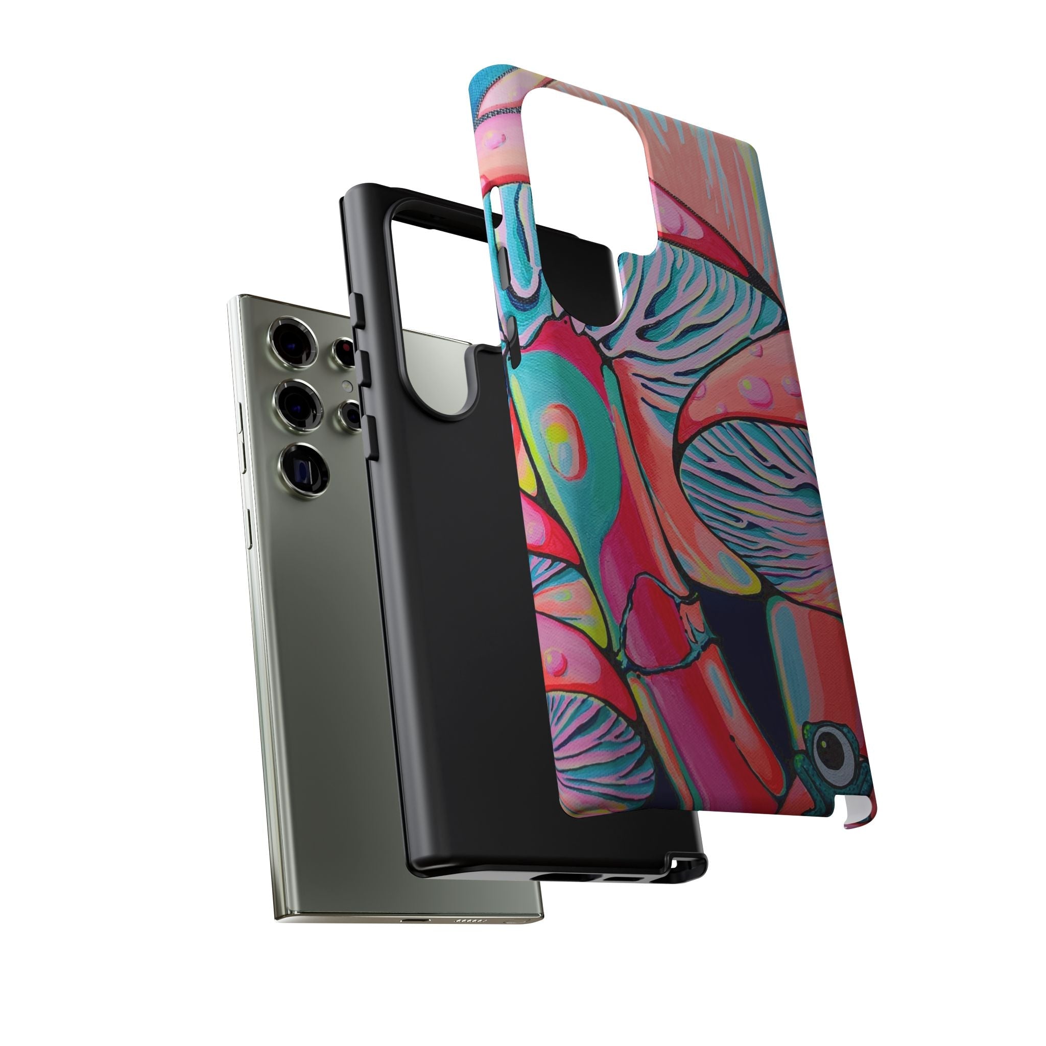Trippy Mushrooms Tough Phone Case
