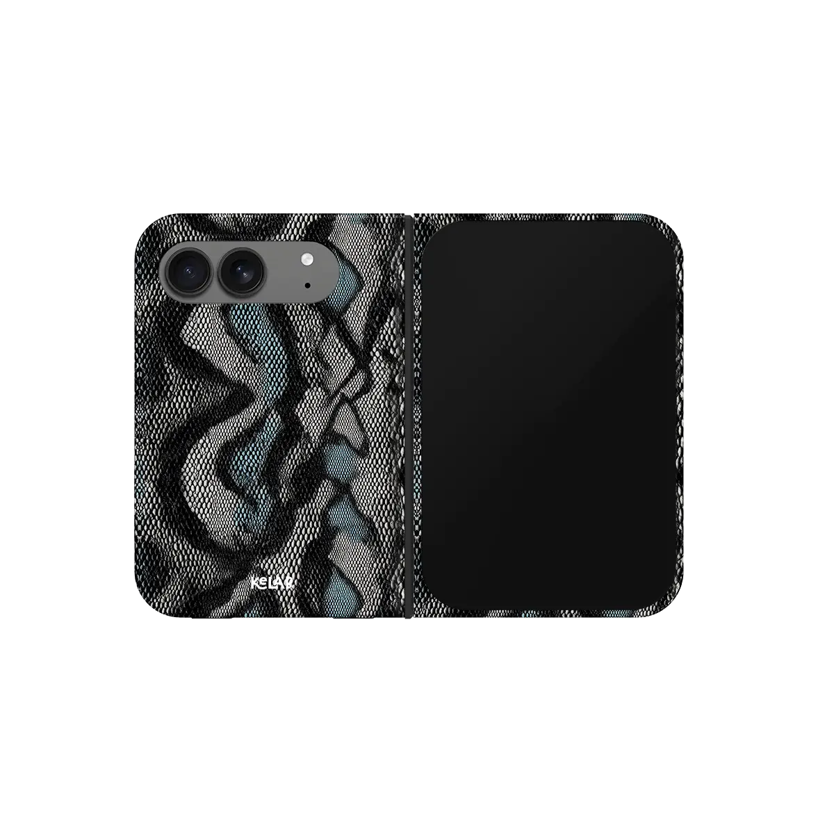 Viper Mesh | Teal Snakeskin iPhone Case