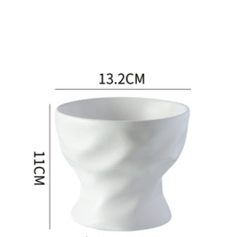 Cat Bowl High Ceramic Protection Cervical Spine Dog Food Basin