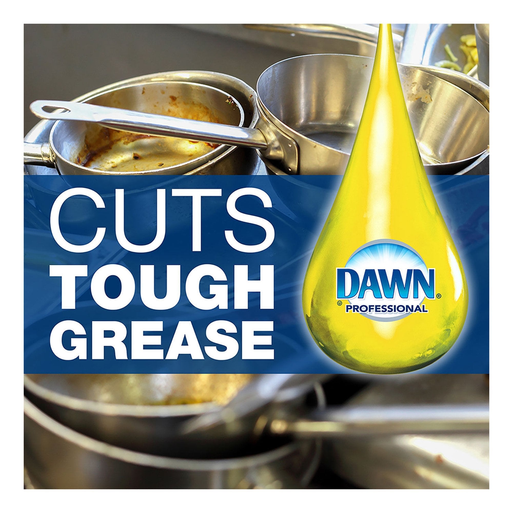 Dawn® Professional Manual Pot and Pan Detergent, Lemon Scent, 38 oz. PGC45113