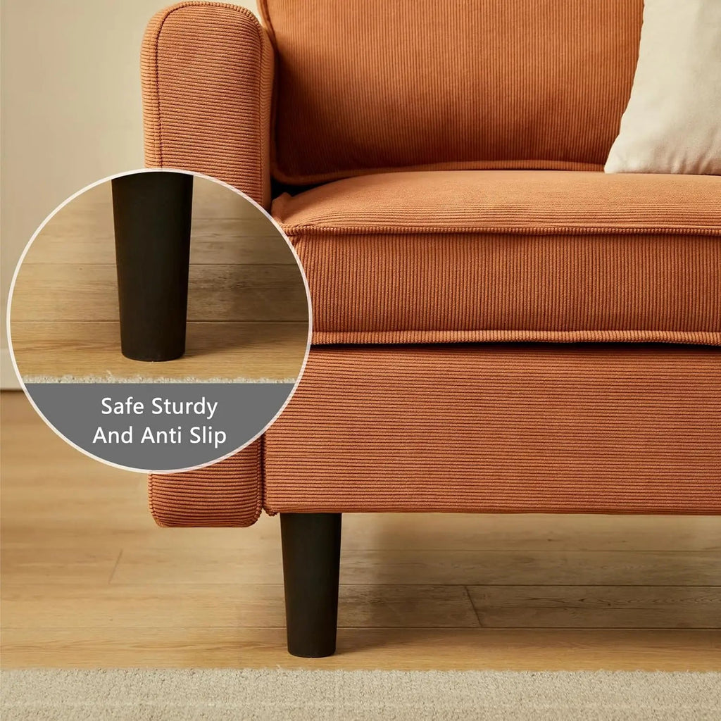 Gareth 3 Seater Corner Modular Sofa Couch
