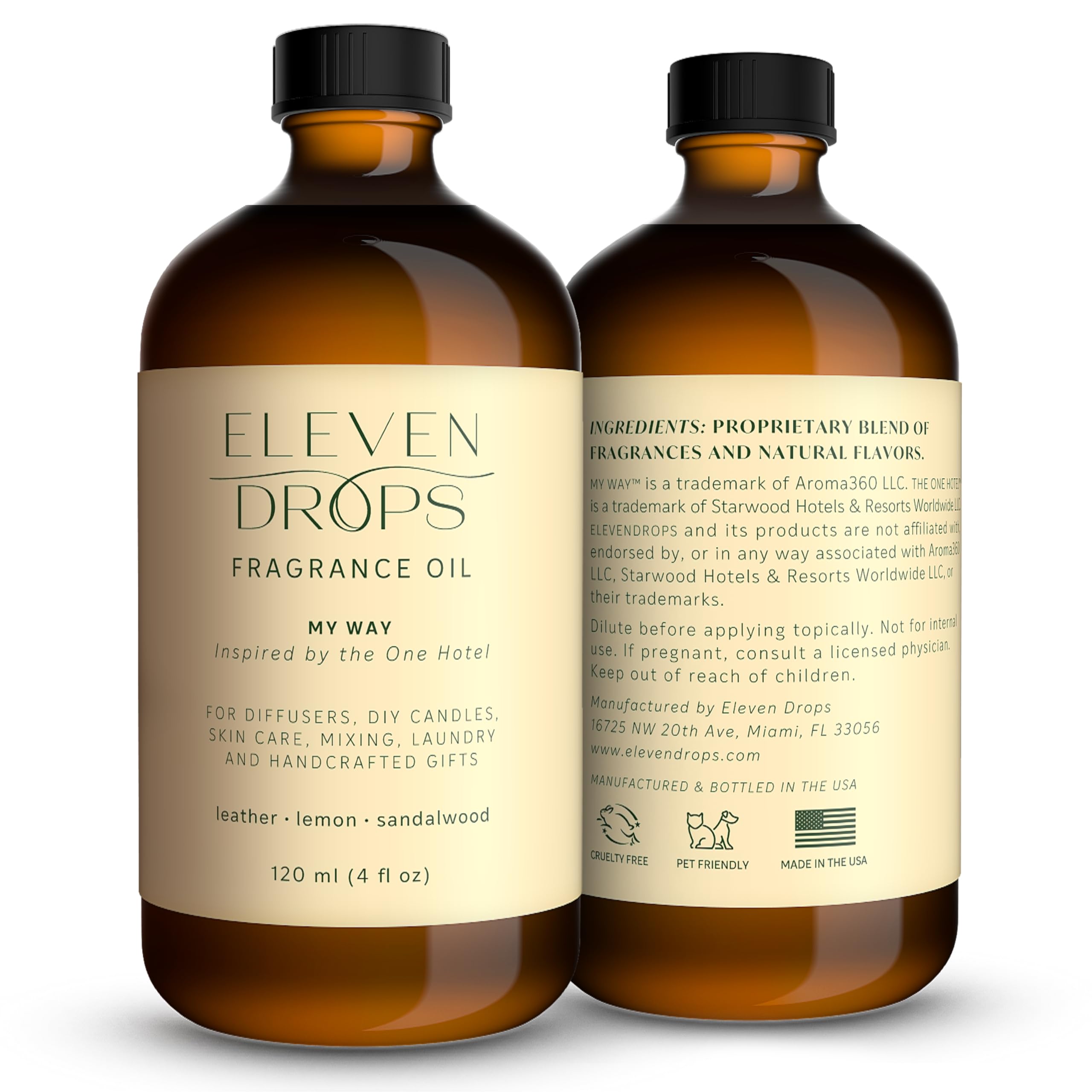 My Way Diffuser Oil - Premium Fragrance Oil Inspired by The One Hotel