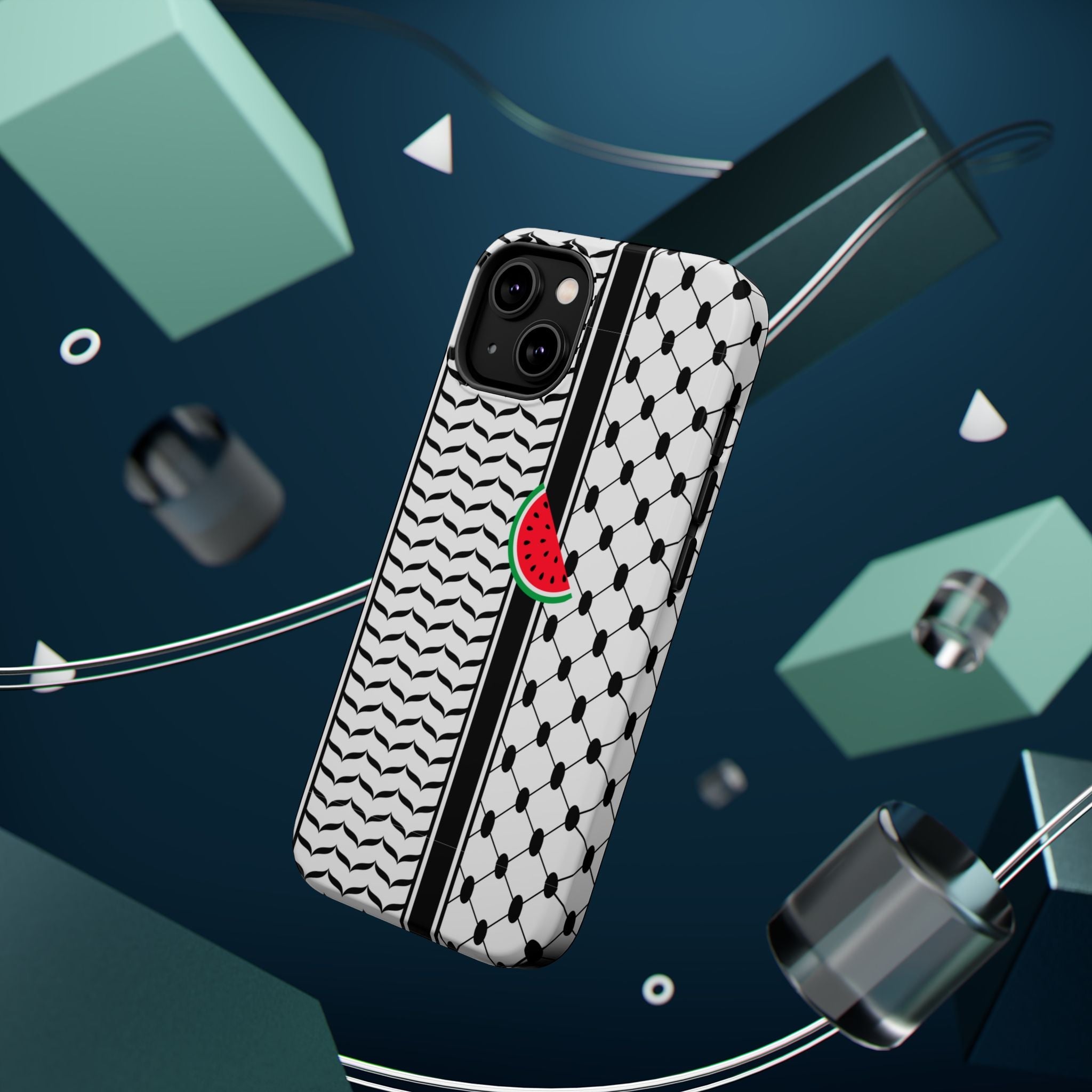Kufieh Geometric Design Iphone Magnetic Tough Case