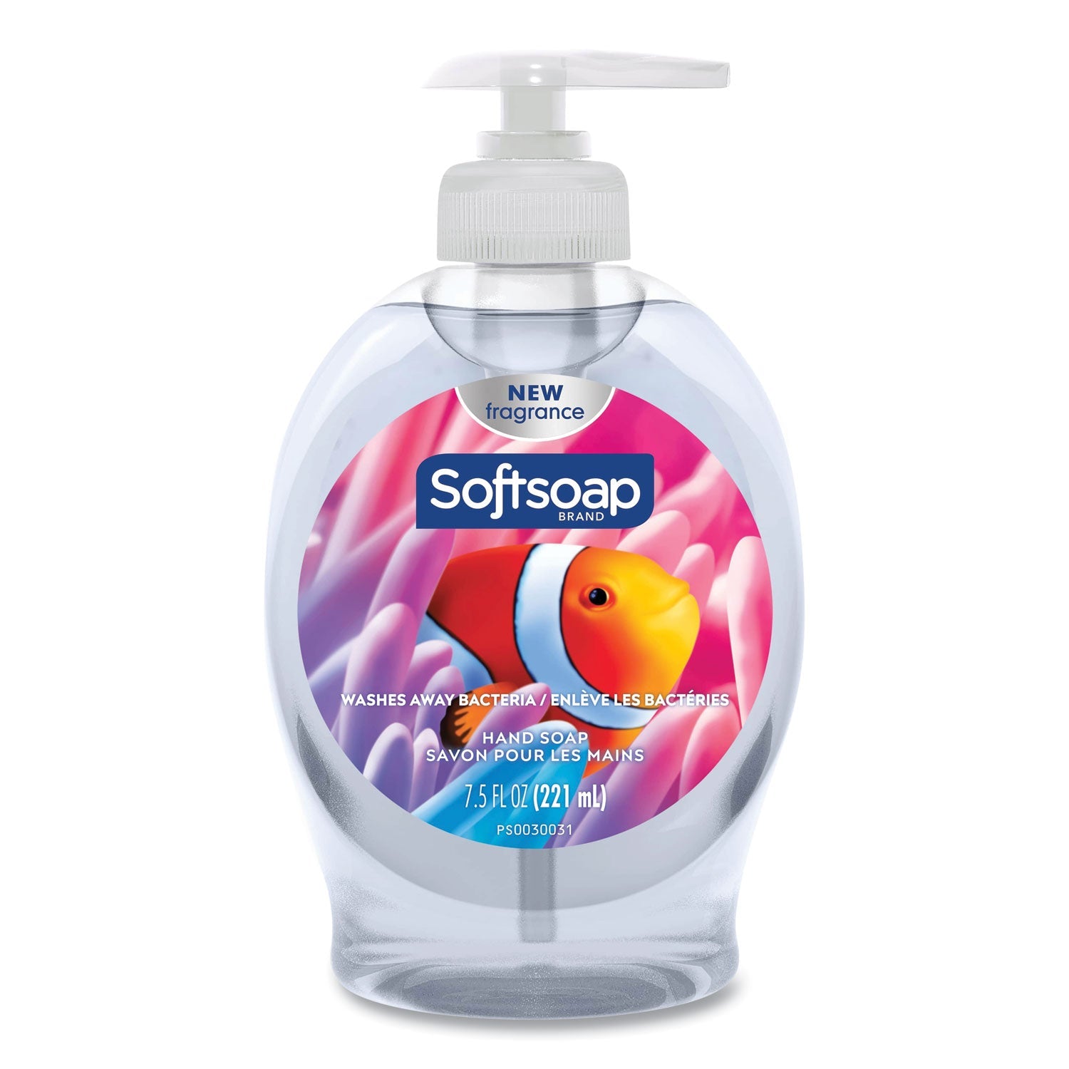 Softsoap Liquid Hand Soap Pumps, Fresh, 7.5 oz Bottle, 6/Carton