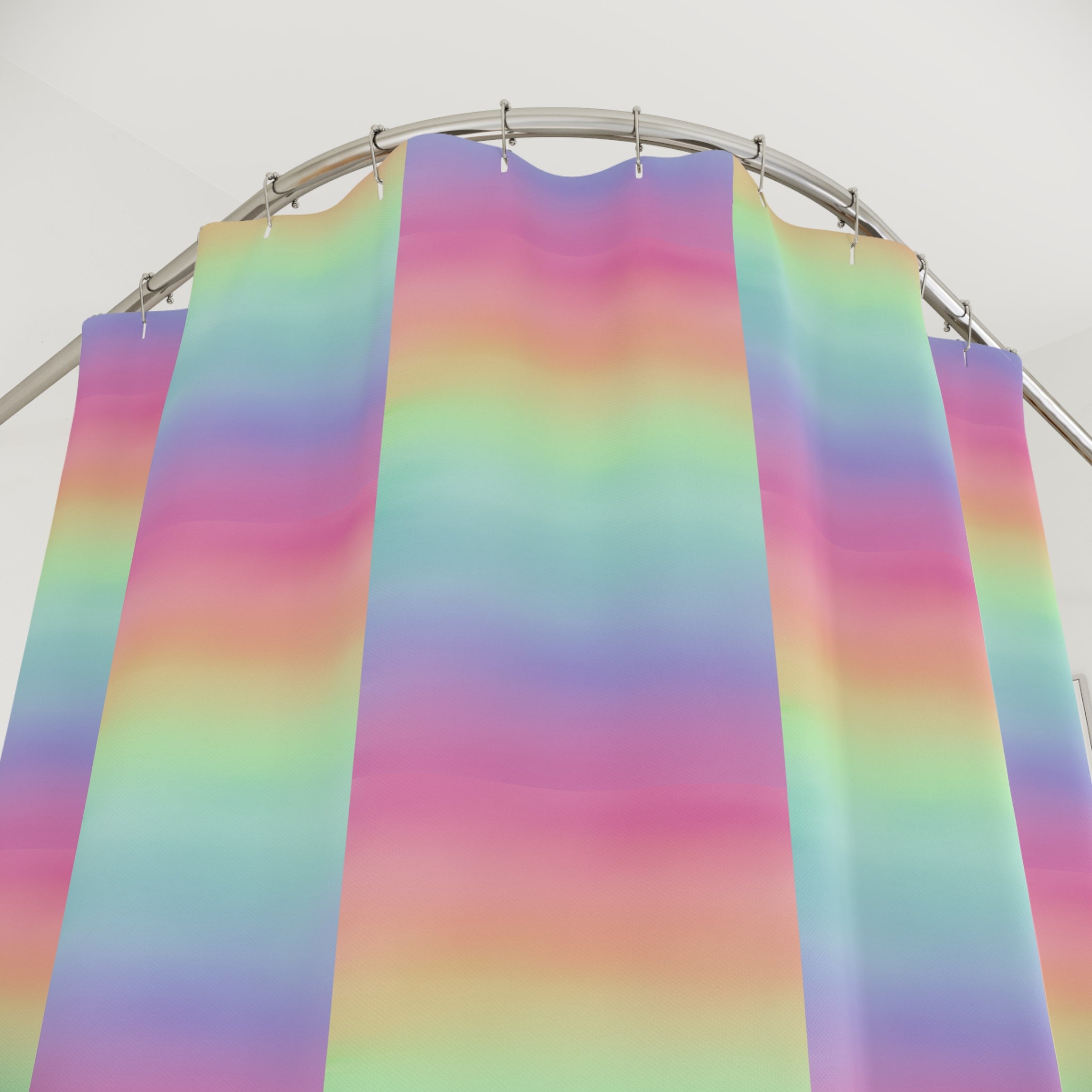 Bespattered Facade Prismatic Shower Curtain