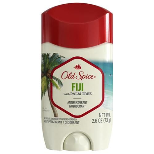Old Spice Mens Antiperspirant & Deodorant, Fiji With Palm Tree Scent, 2.6 Oz