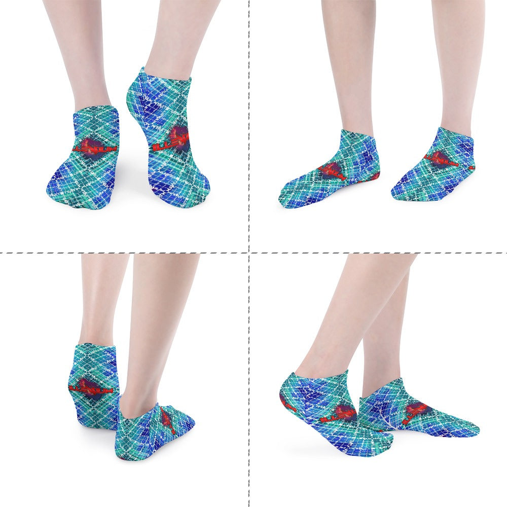 Illenium Ankle Socks (5 Pairs) Sweat-proof, Odor-proof, Breathable