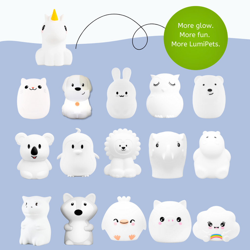 Unicorn Night Light for Kids - LED Unicorn Lamp | LumiPets®