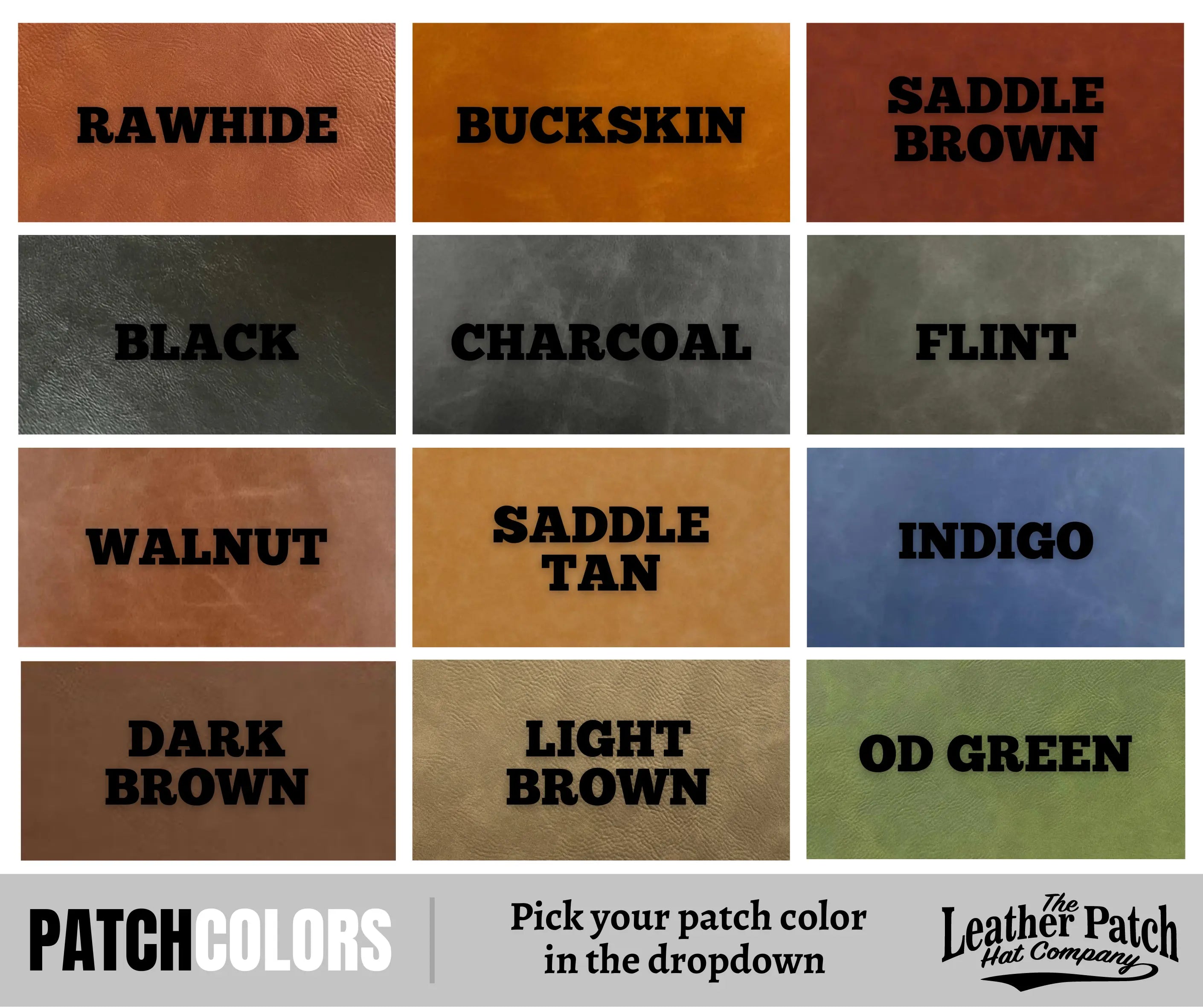 FlexFit 110 Trucker Hat + Leather Patch