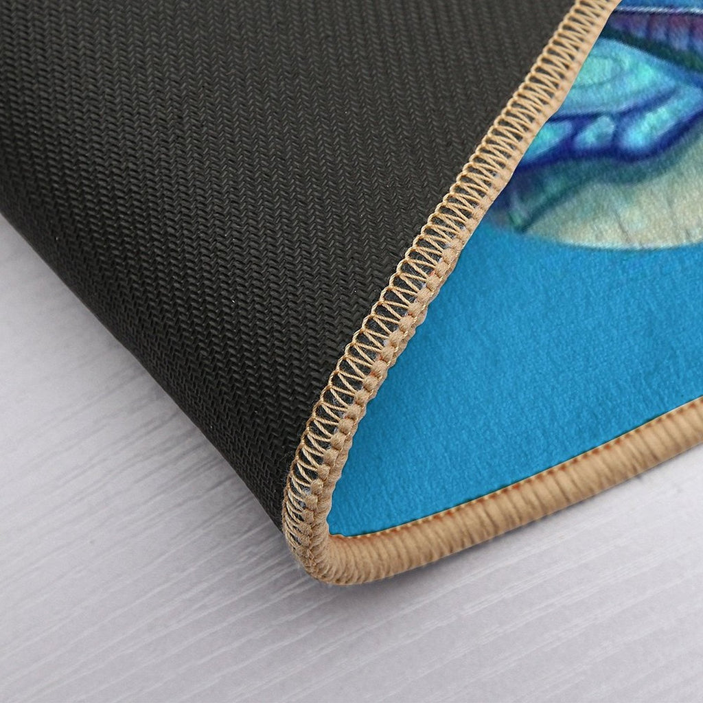 Wings of Fire - Blue  Multi-Purpose Bath Mat