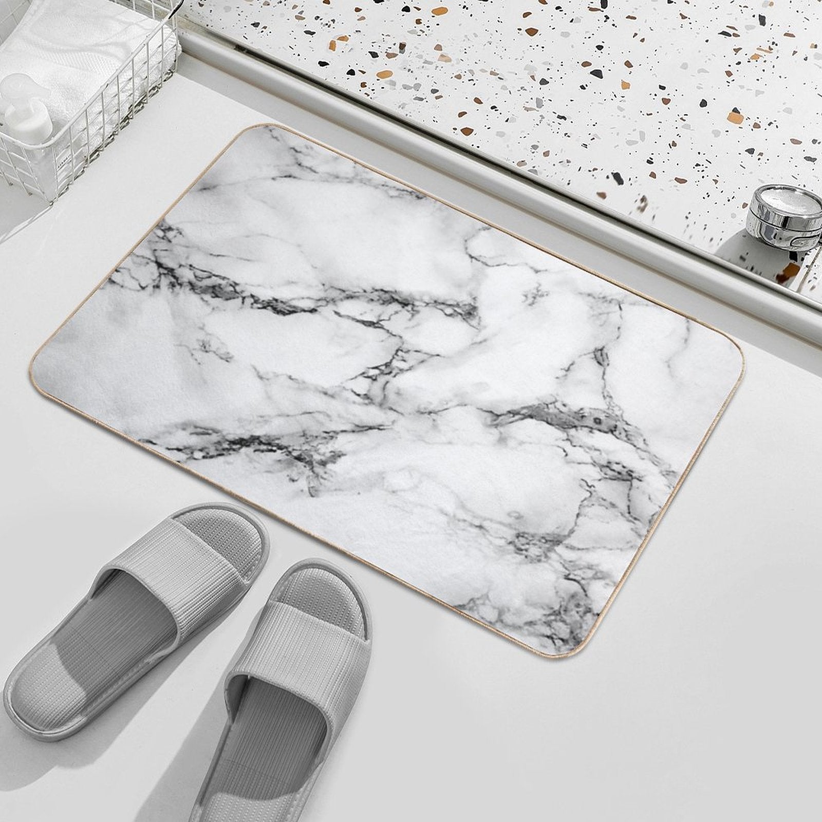 Marble Bath Mat