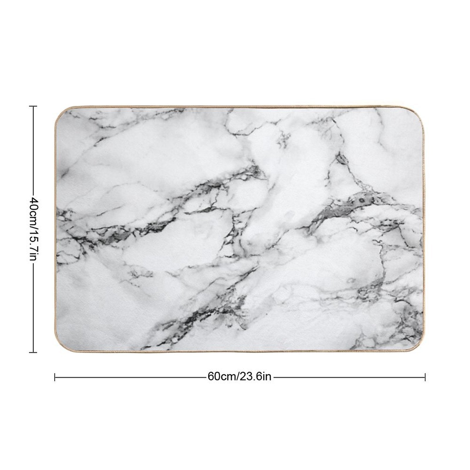Marble Bath Mat