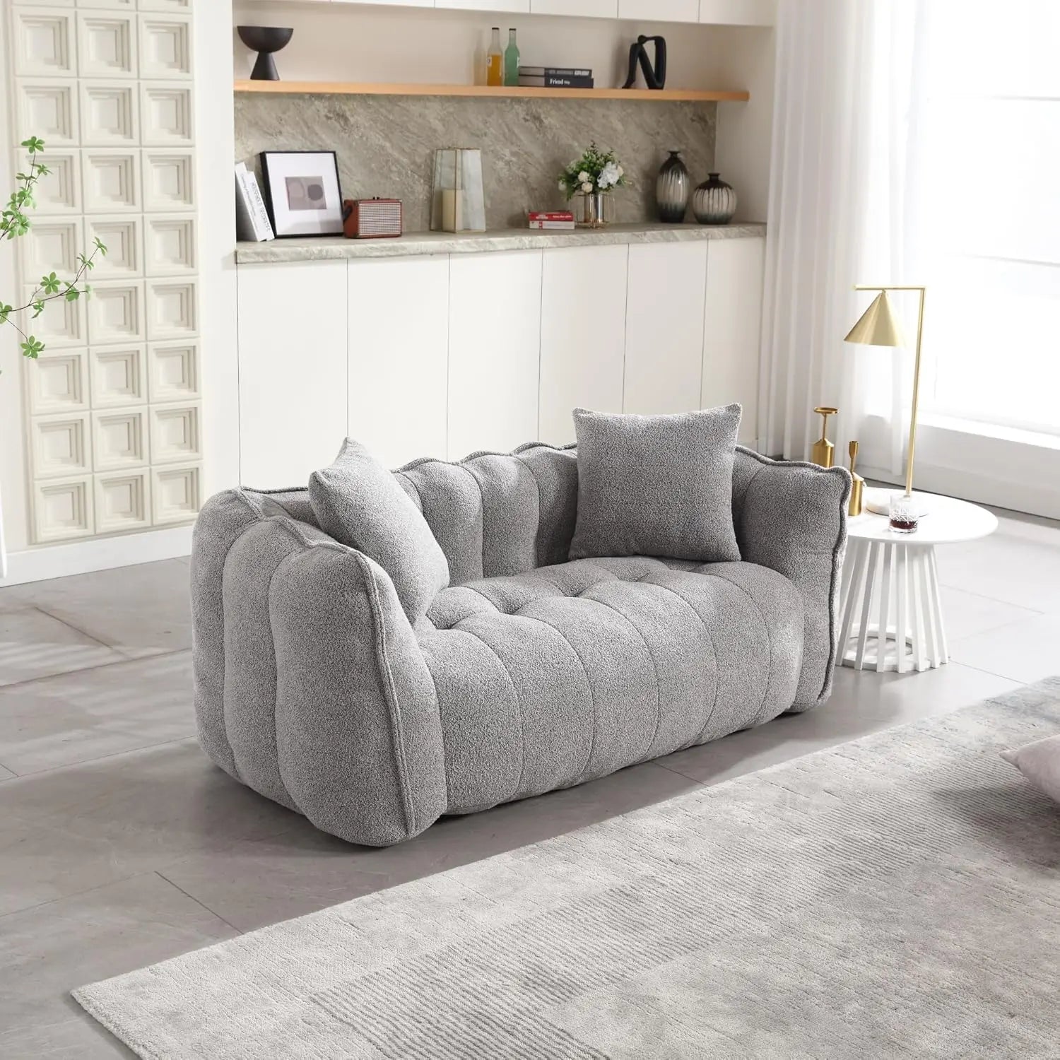 Ella Bean Bag Loveseat Sofa Couch