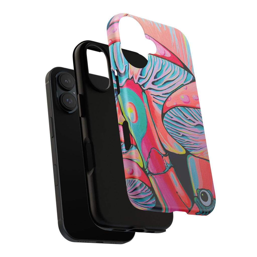 Trippy Mushrooms Tough Phone Case