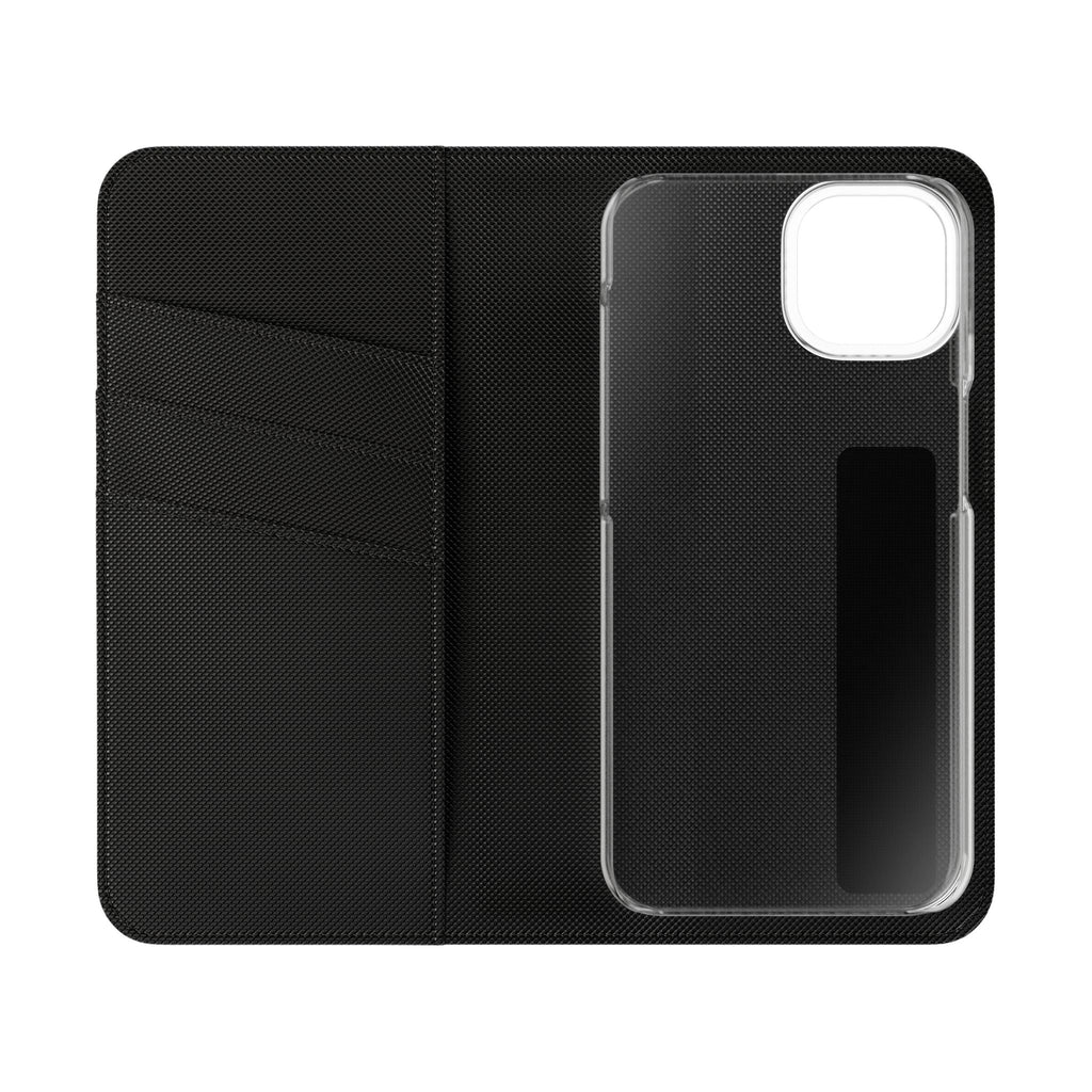 Cyclops Sloth Flip Phone Case – Wallet Cover with Card Slots