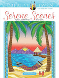Creative Haven Serene Scenes Coloring Book: Relaxing Illustrations for Adult Colorists (Adult Coloring Books: Calm)