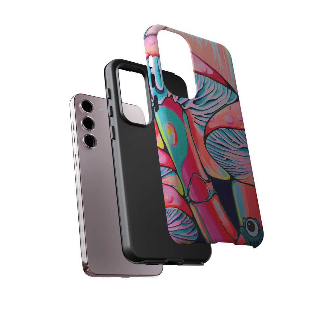 Trippy Mushrooms Tough Phone Case