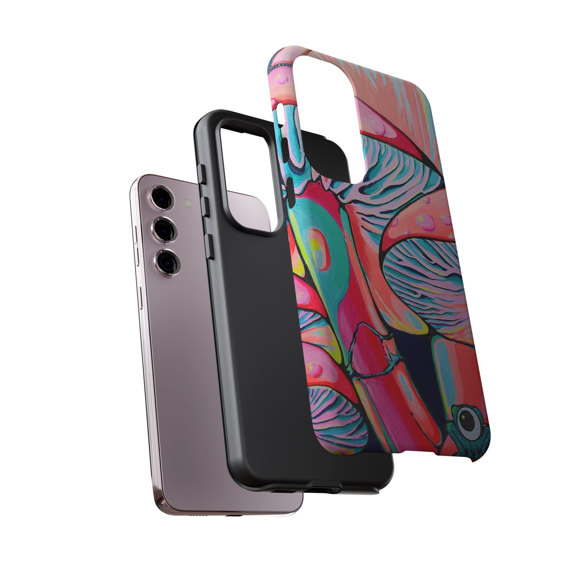 Trippy Mushrooms Tough Phone Case