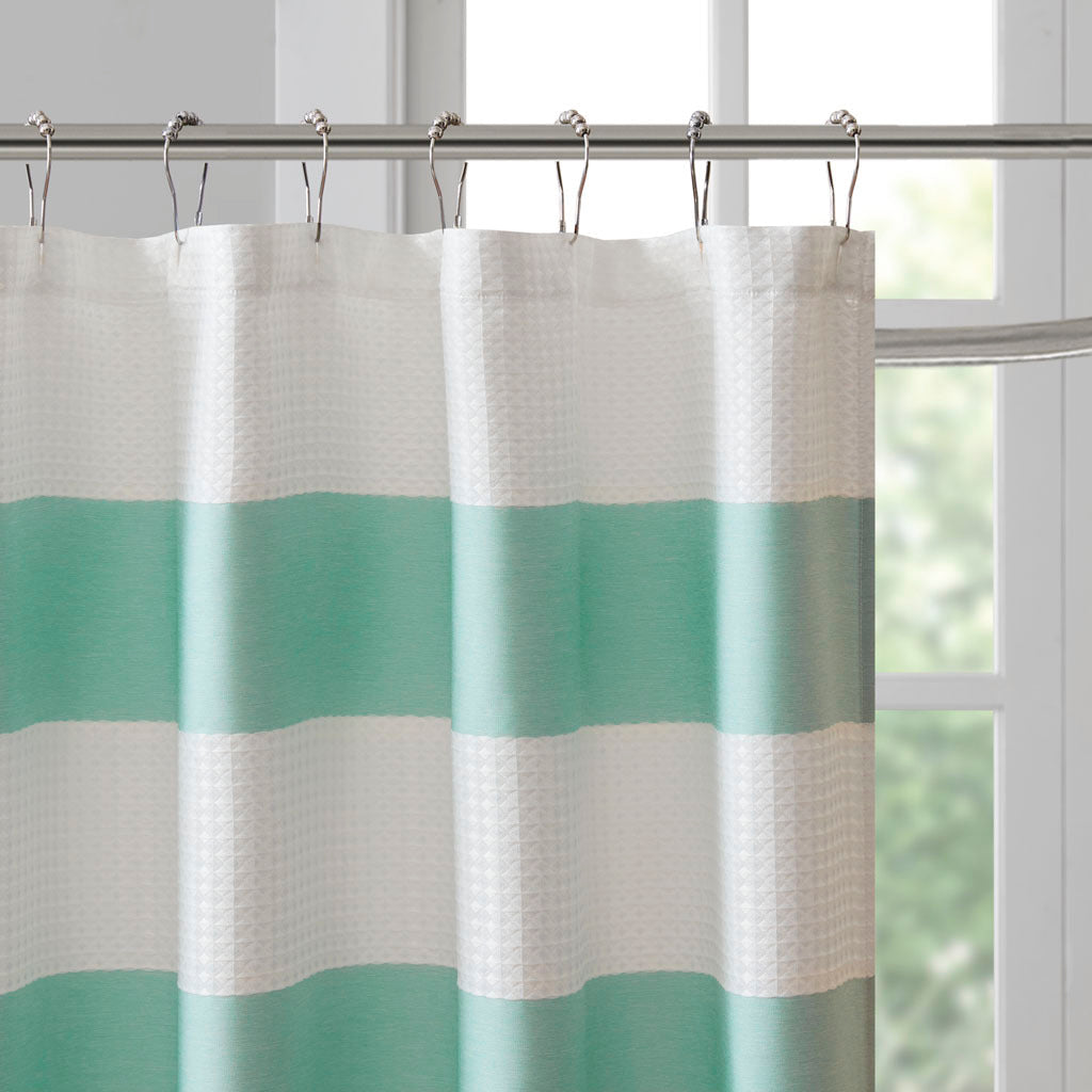 Shower Curtain with 3M Treatment Aqua 72x72