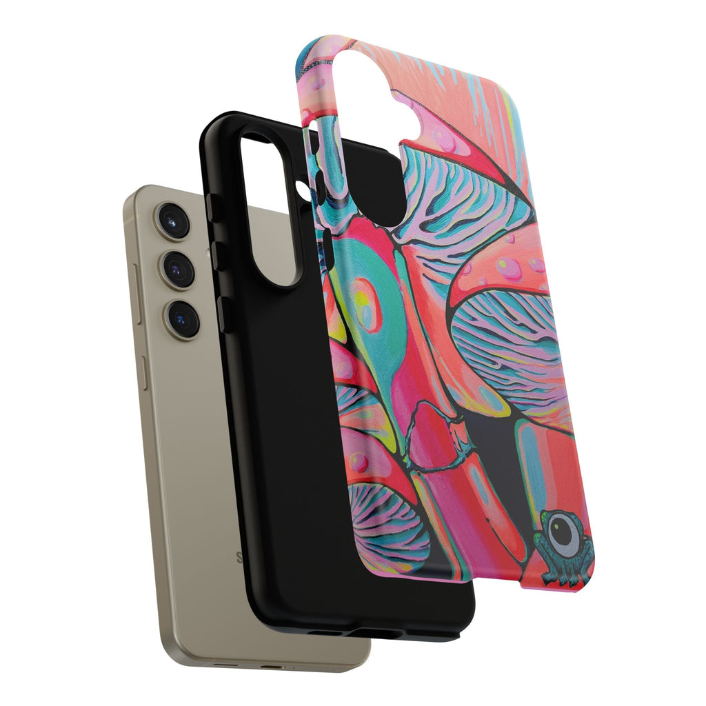 Trippy Mushrooms Tough Phone Case
