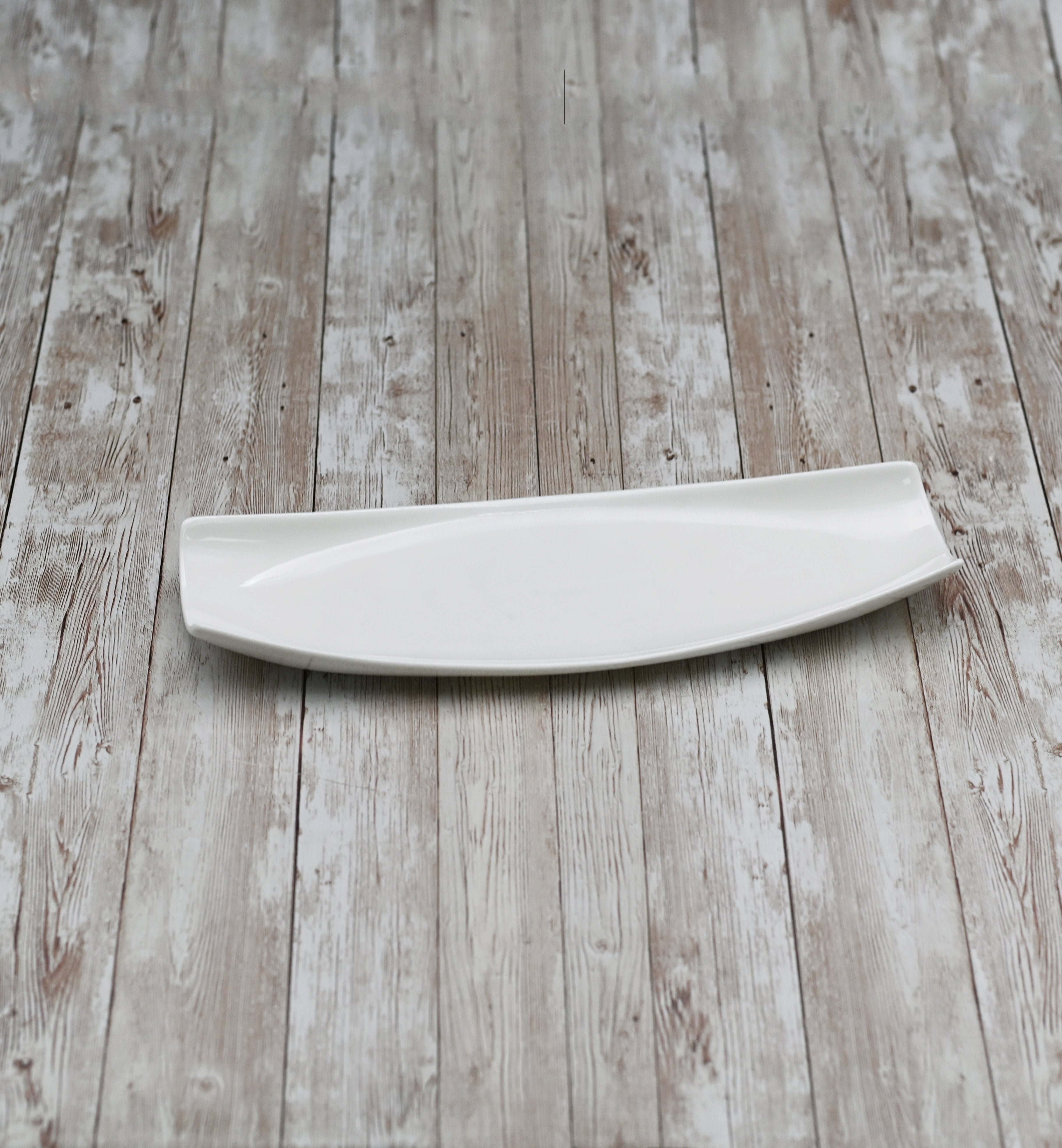 White Celery Tray / Dish 14" inch X 4.5" inch | 35 X 11 Cm