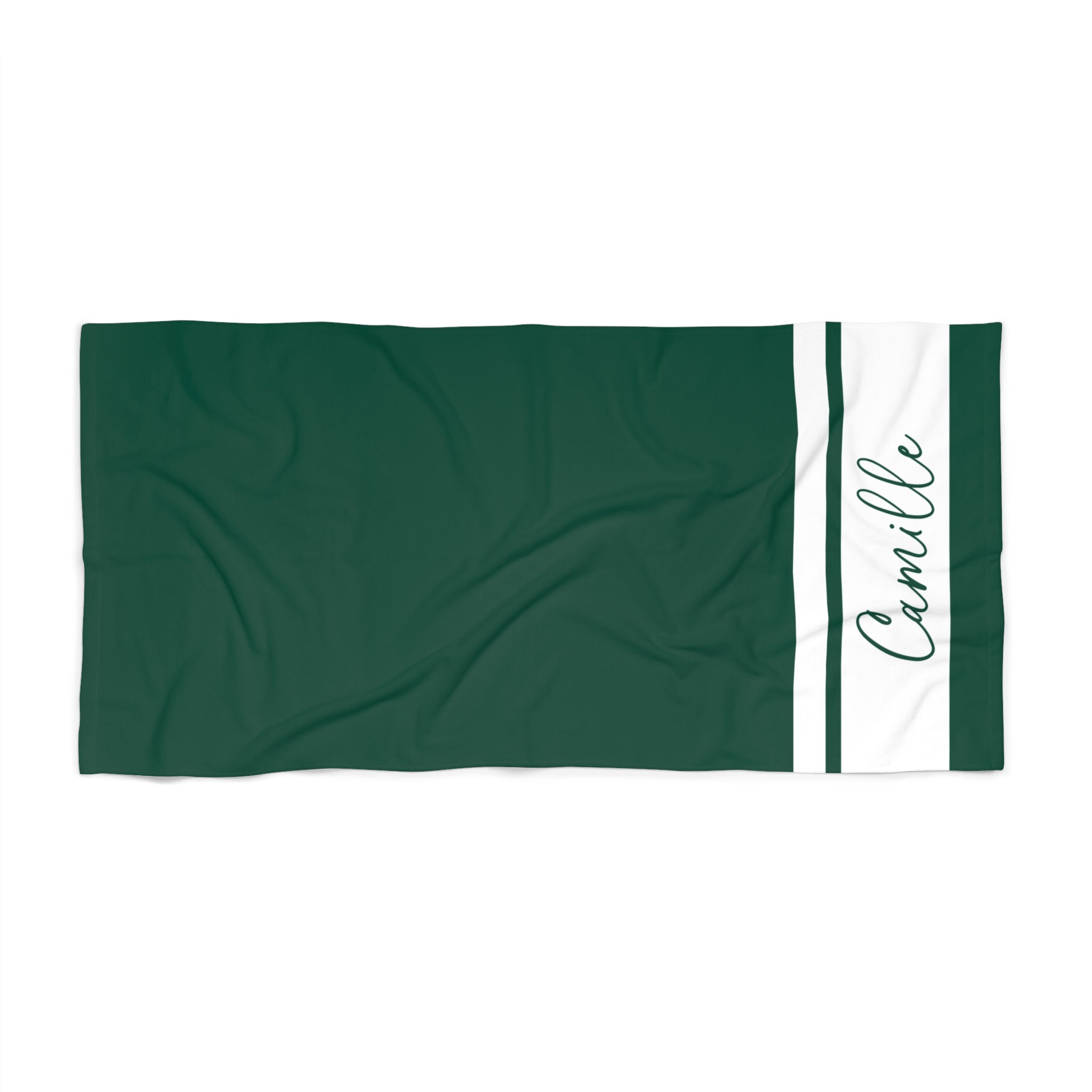 Custom Solid Beach Towel