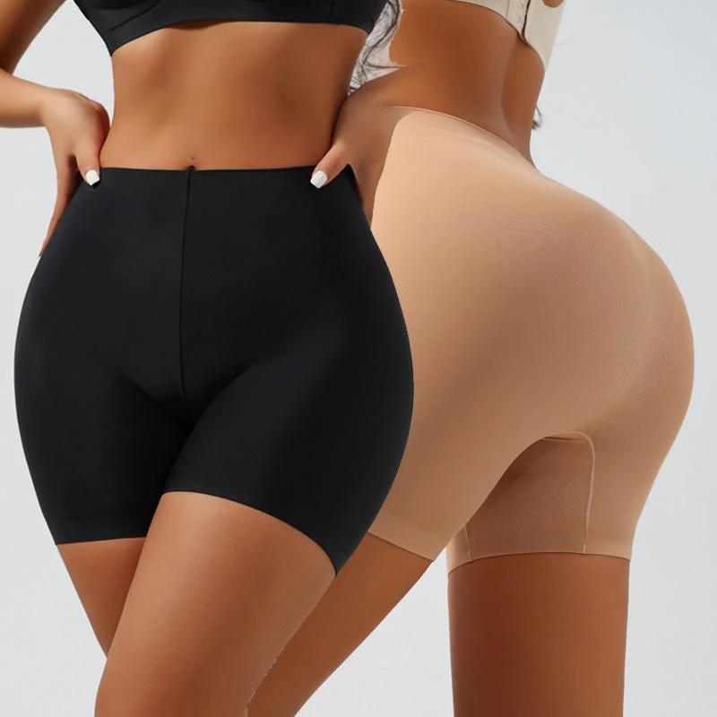 Mid-waist Boxer Seamless Body Shaping Boxer Safety Shorts For Women