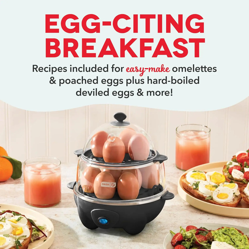 🍳 Dash Deluxe Rapid Egg Cooker – Fast, Foolproof Egg Perfection