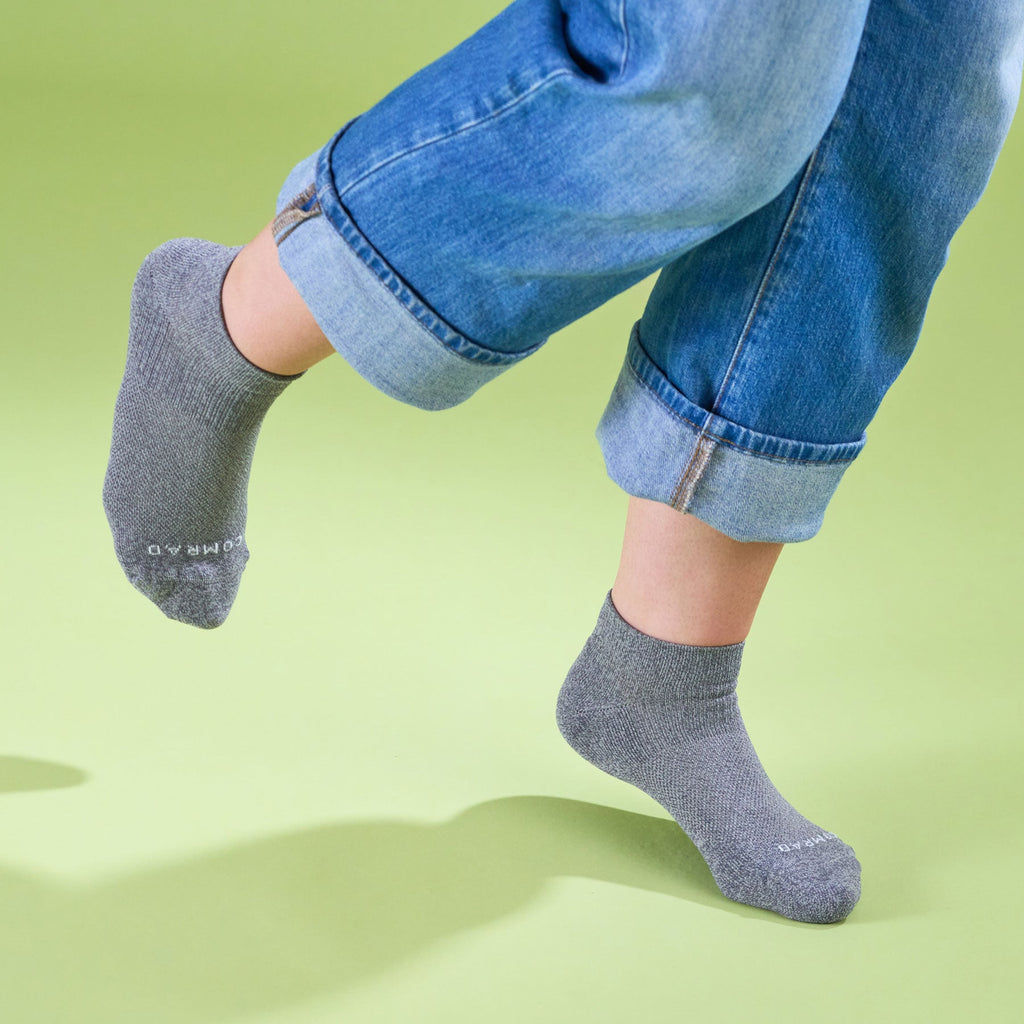 Ankle Compression Socks - Charcoal