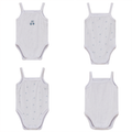 Ribbed Cherry Print Onesie Set
