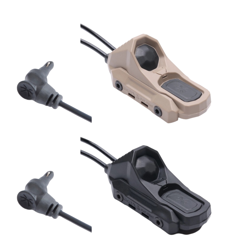 Dual Function Cable Port Tailcap for Z-BOLT®, Surefire, Modlite, & Arisaka "Scout" Compatible Lights & Light Bodies
