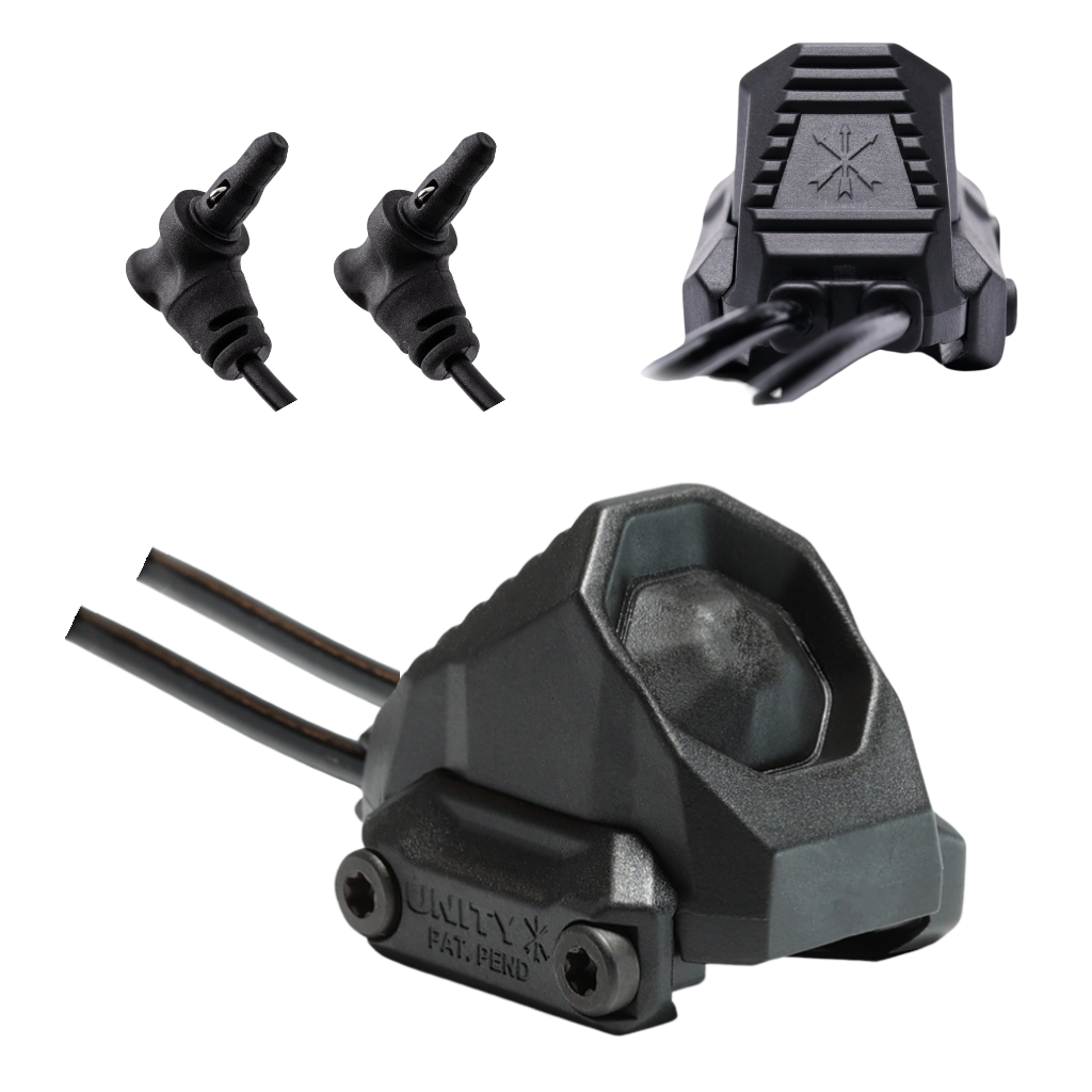 Dual Function Cable Port Tailcap for Z-BOLT®, Surefire, Modlite, & Arisaka "Scout" Compatible Lights & Light Bodies