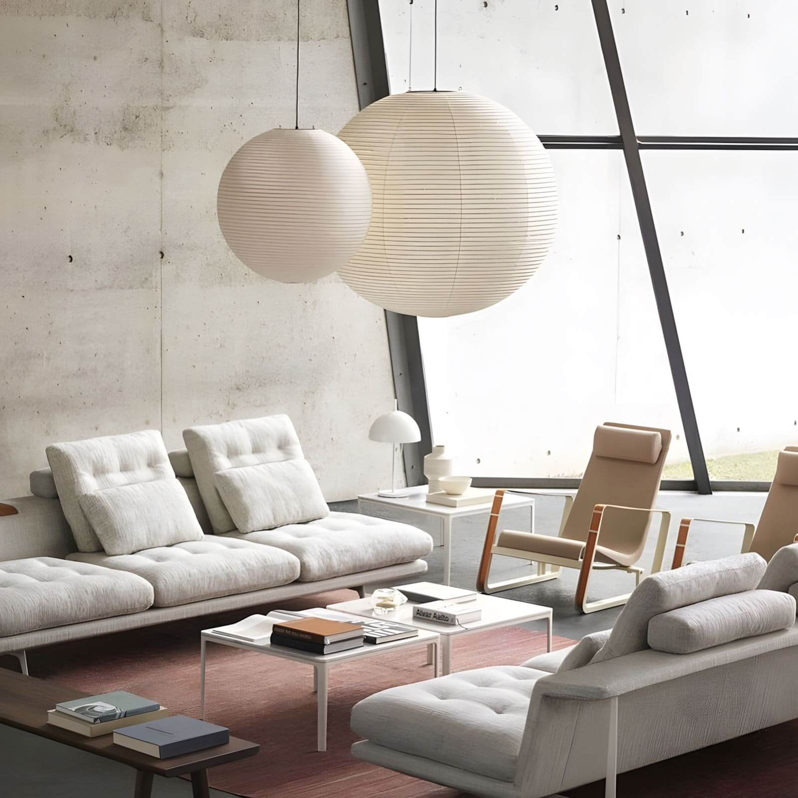 Akari Spherical Pendant Light