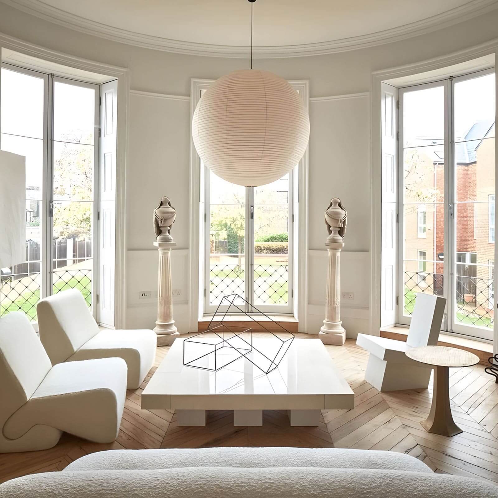 Akari Spherical Pendant Light