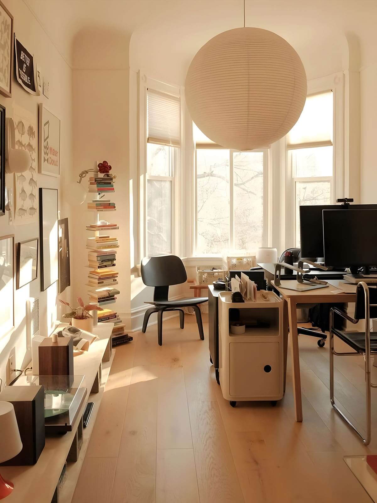 Akari Spherical Pendant Light