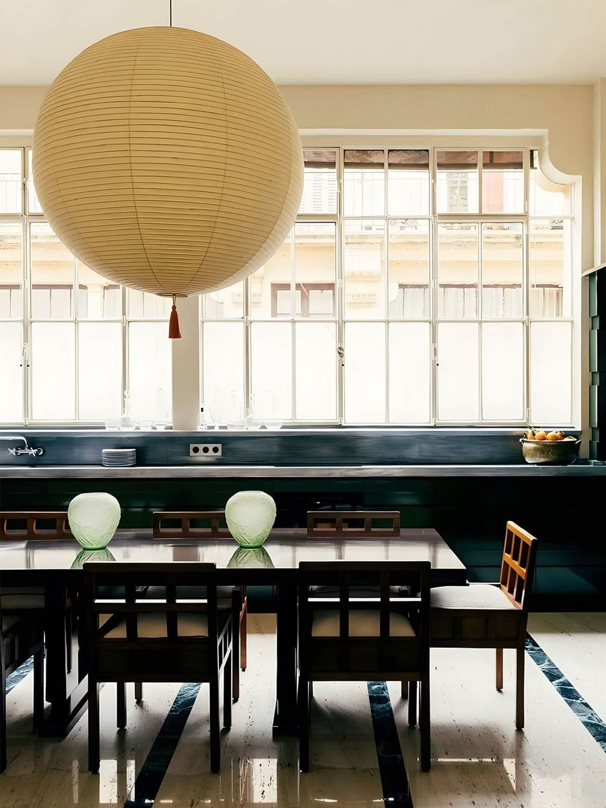 Akari Spherical Pendant Light