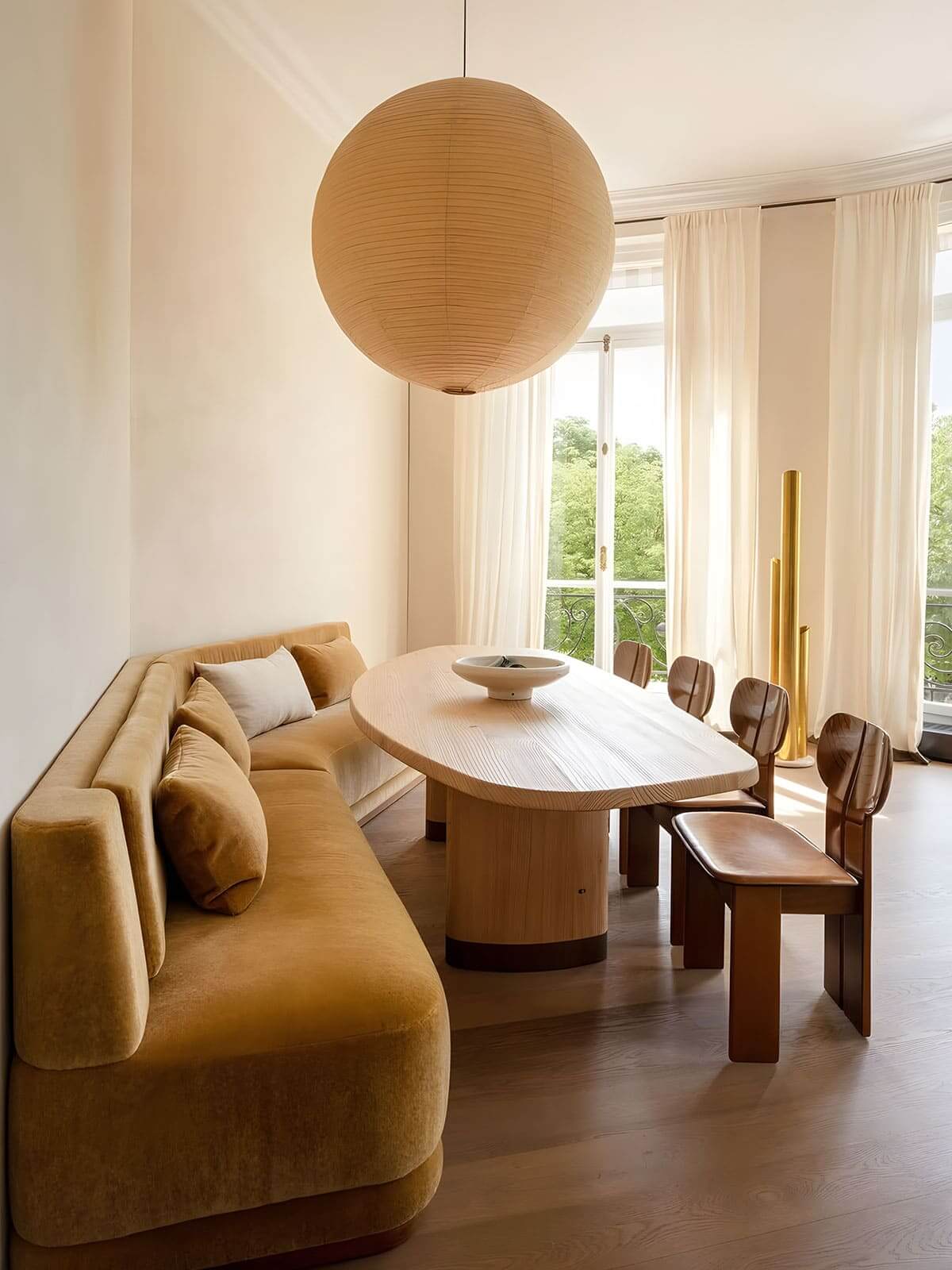 Akari Spherical Pendant Light