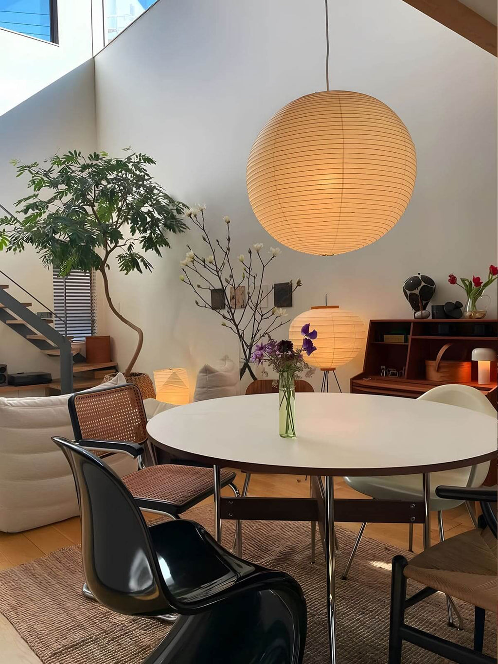 Akari Spherical Pendant Light