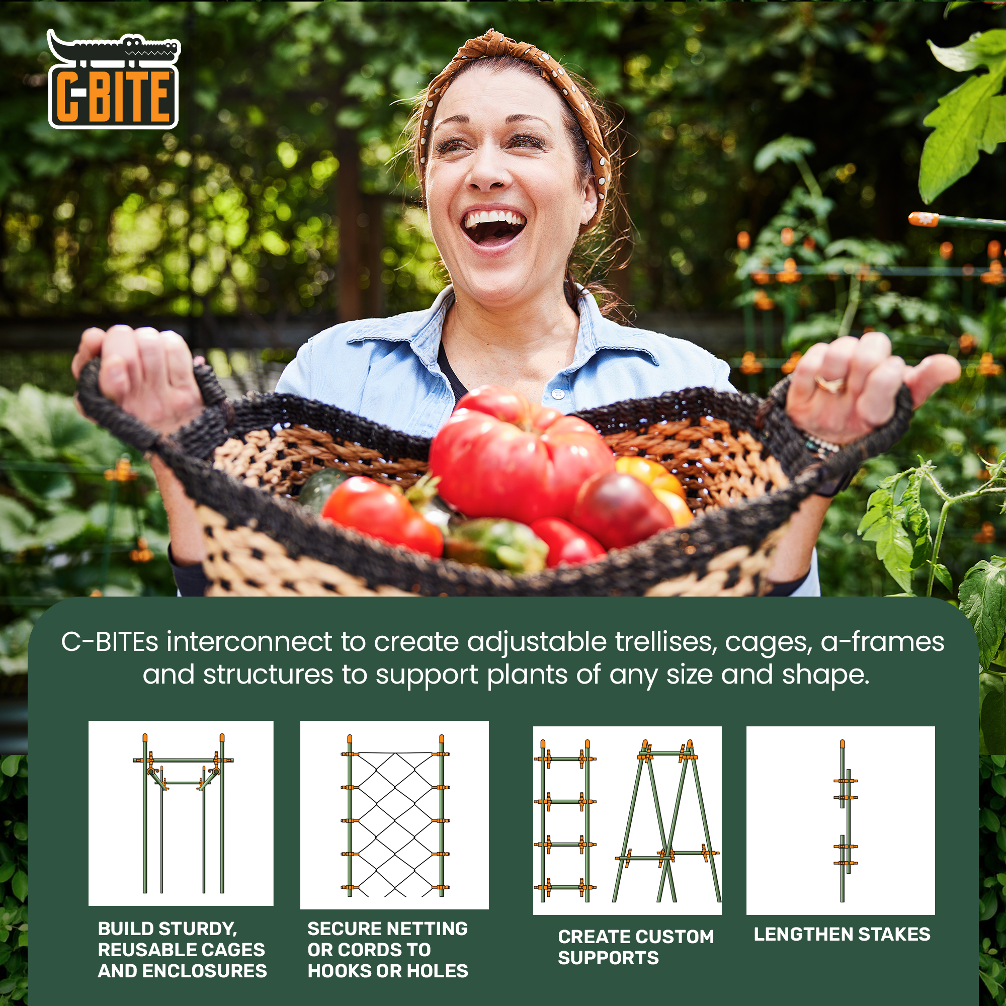 C-BITE Monster Kit - Large Beds & Multi-Plant Support  (6')