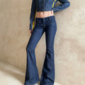 Washed Blue Spicy Girl Low Rise Jeans
